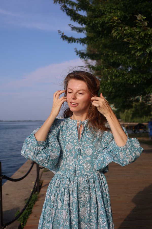 The Lagoon dress